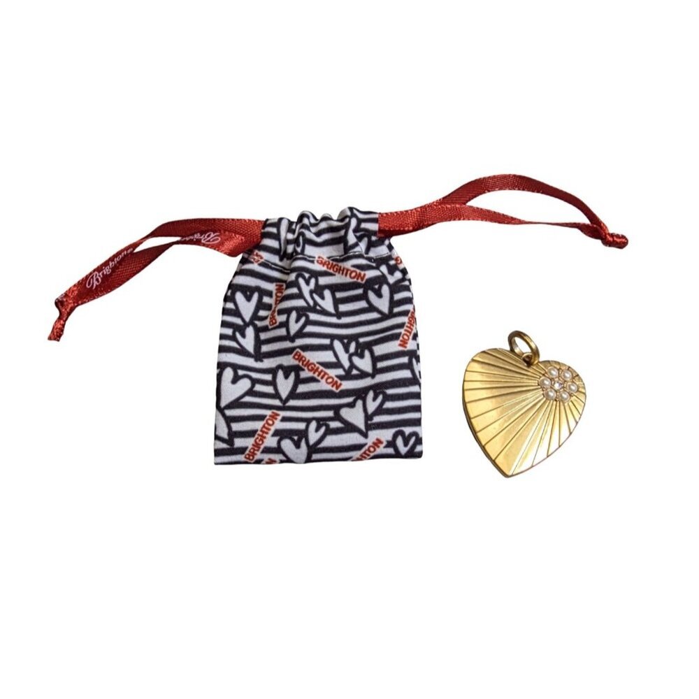 Brighton Gold Plated Heart Pendant